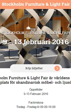 YappyKids dalība Stockholm Furniture &amp; Light Fair 2016