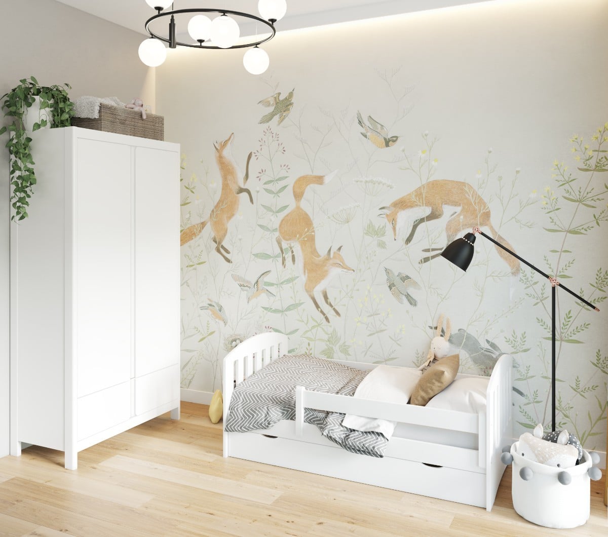 YappyLux noortevoodi, WHITE