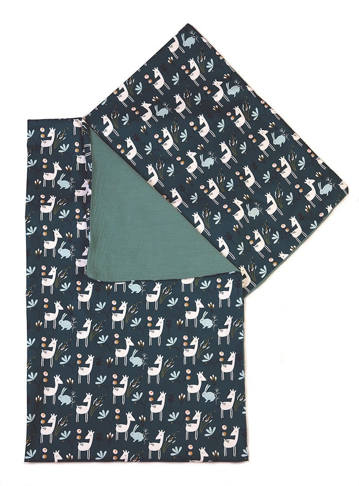 YappyFriends Eucalyptus bedding 100x130 / 38x55 cm