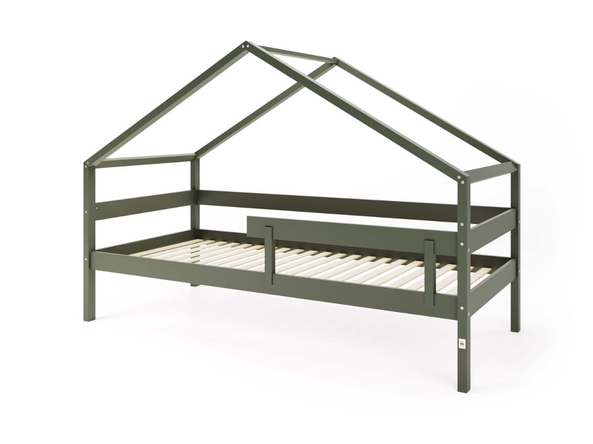 YappyHytte 200cm house bed, GREEN