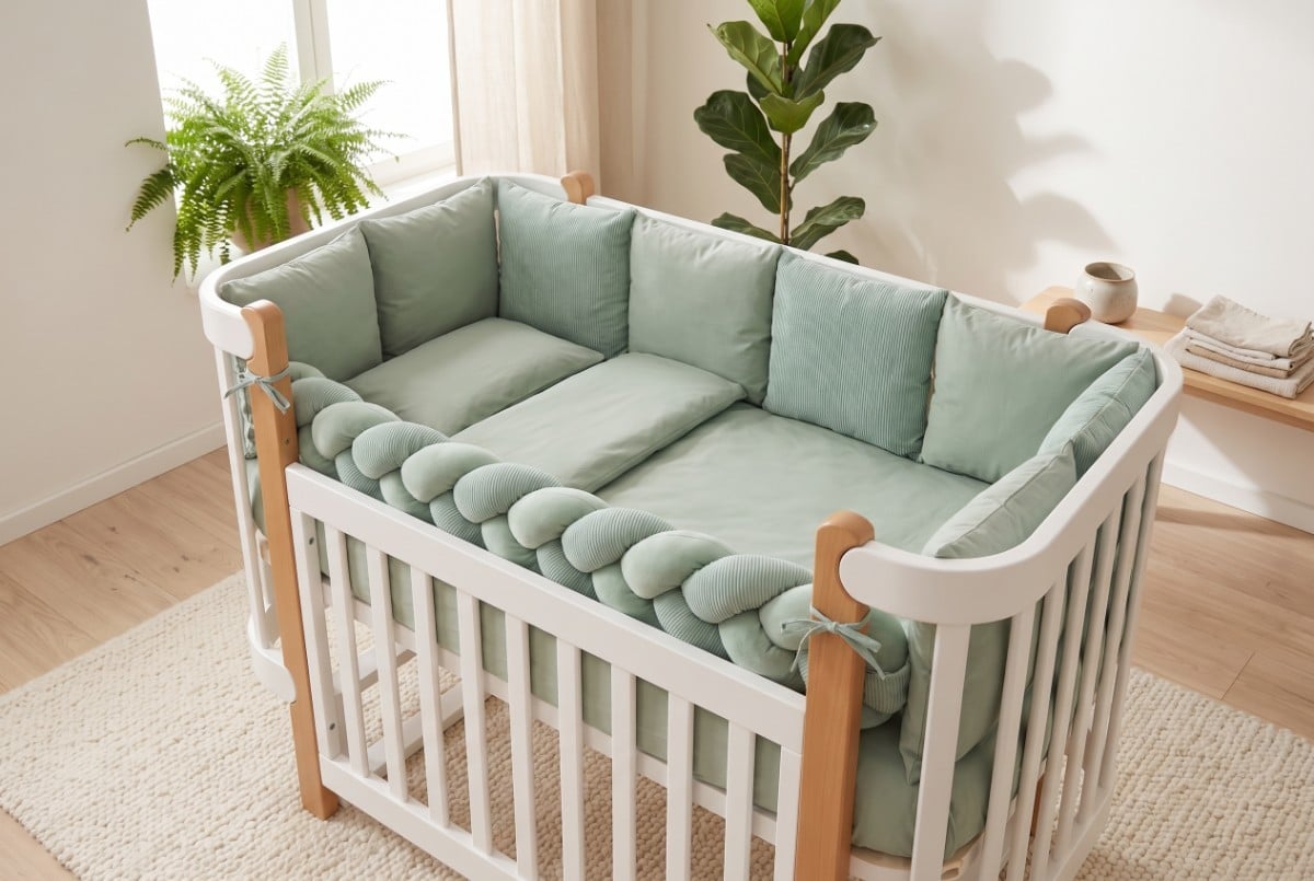 Ensemble de linge de lit Yappy7in1, Pistachio