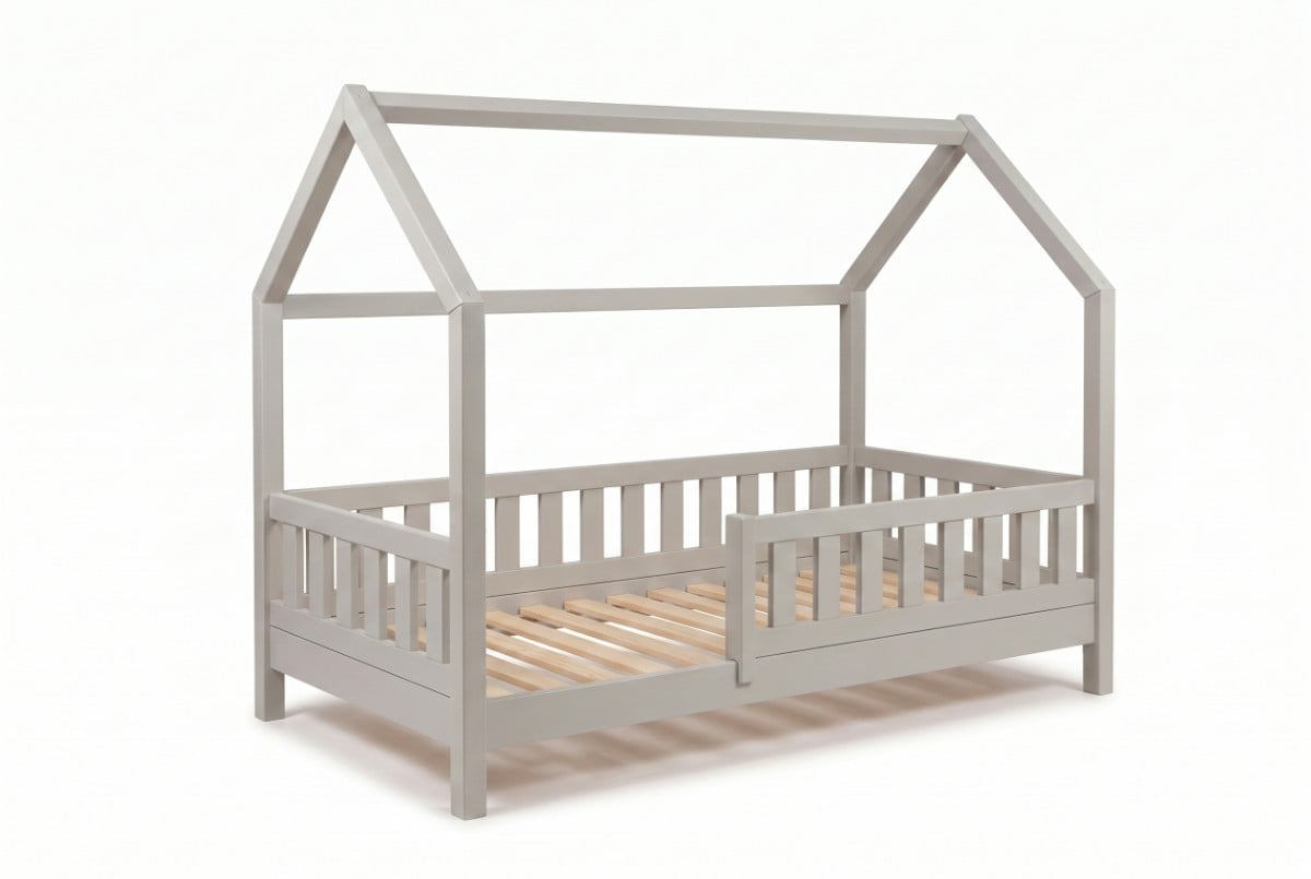 YappyTrygg 160 cm toddler house bed, GREY
