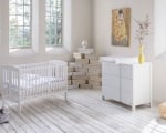  WHITE YappyQu lovytė ir YappyClassic komoda
