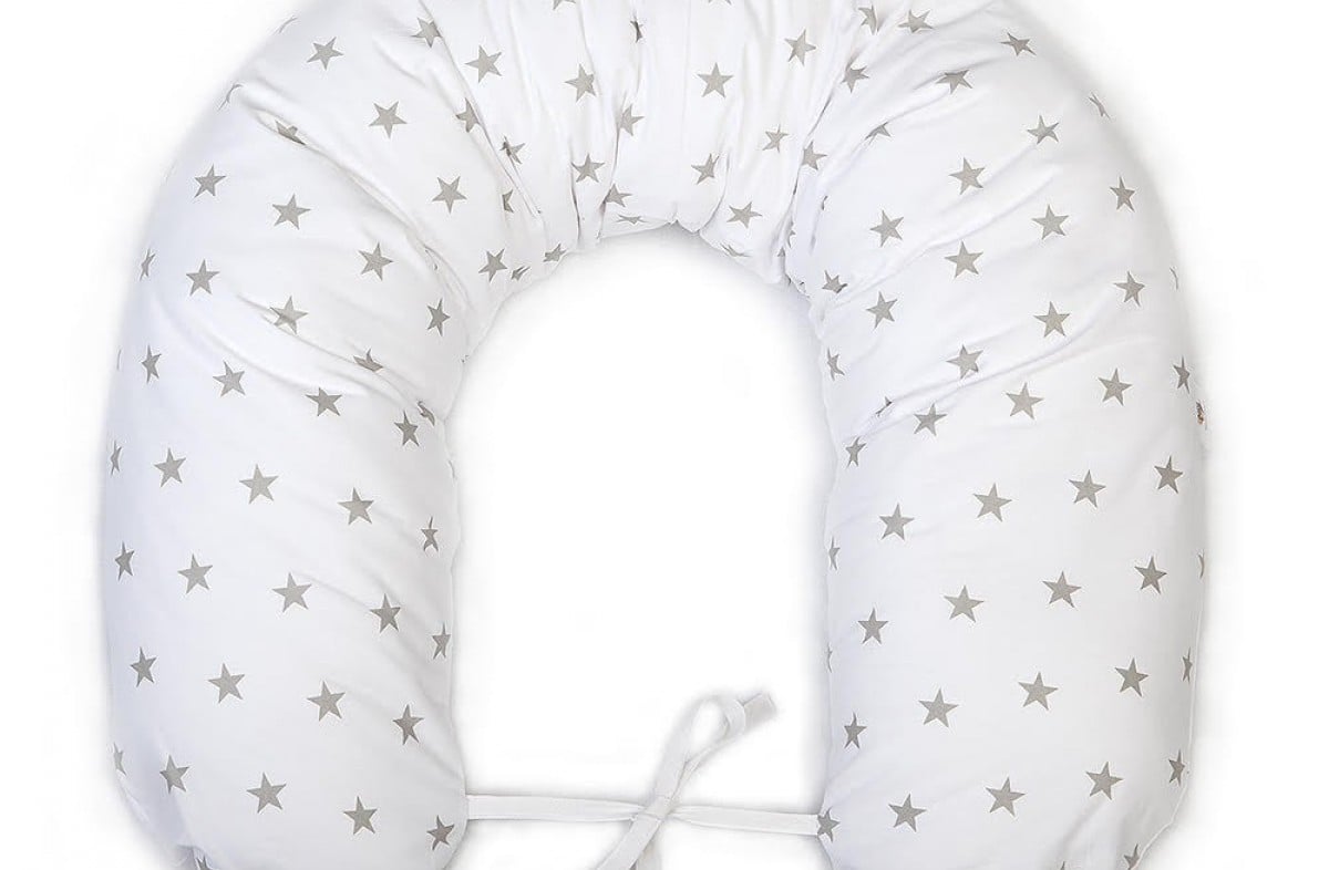  YappyStar White Stillkissen aus Baumwolle