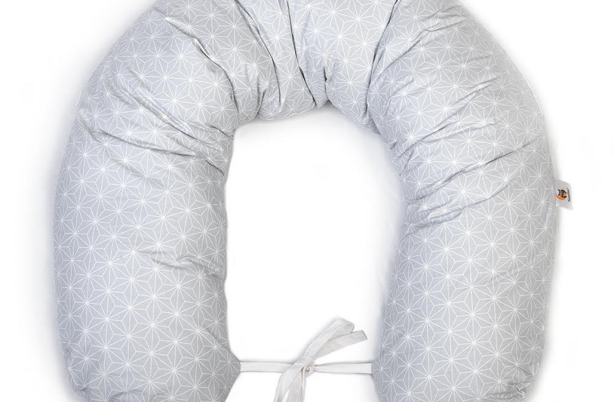  YappyRosette Grey maitinimo pagalvė