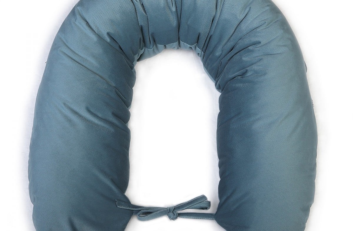 YappyVelvet Green breastfeeding pillow