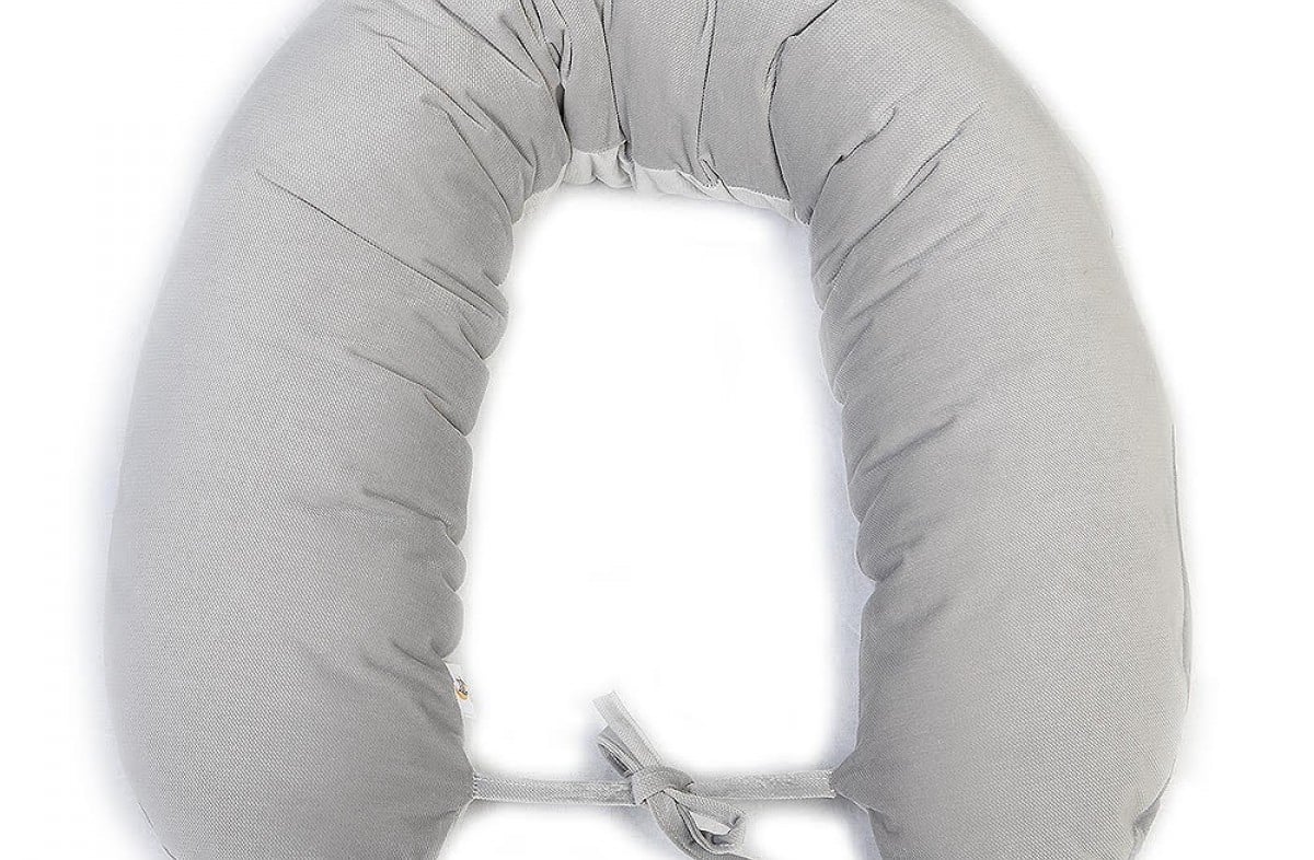  YappyVelvet Grey maitinimo pagalvė