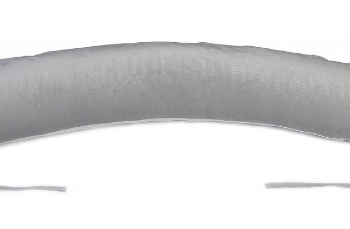  YappyVelvet Grey breastfeeding pillow