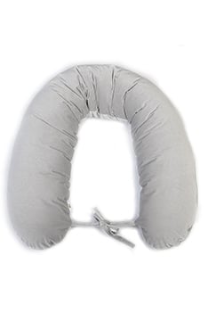 YappyVelvet Grey breastfeeding pillow