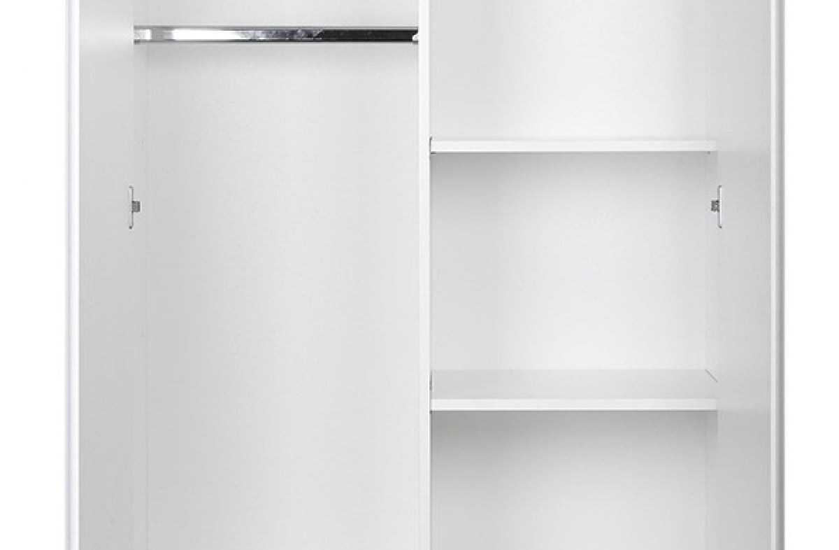  WHITE YappyClassic riidekapp ja kummut koos YappyQu beebivoodiga