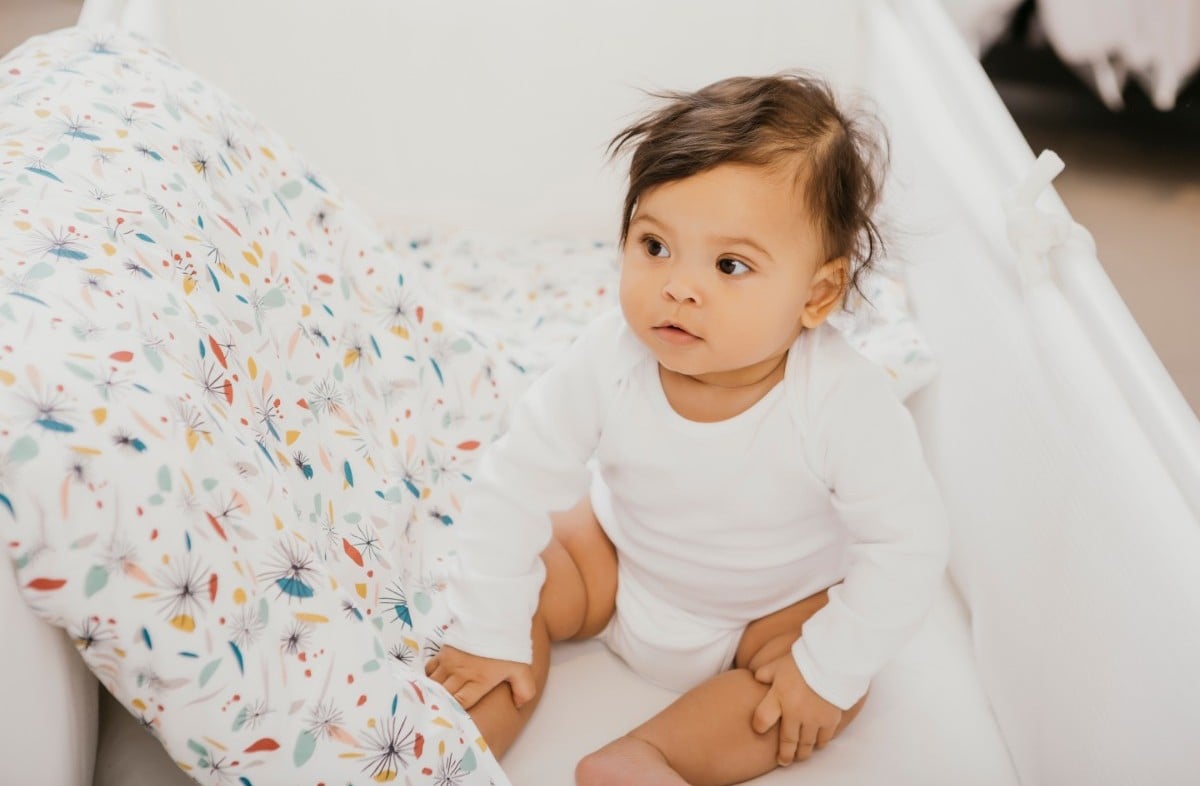  YappyWhite Muslin 360cm voodipehmendus