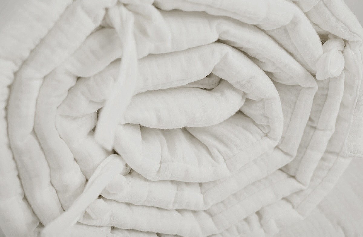  YappyWhite Muslin 360cm voodipehmendus
