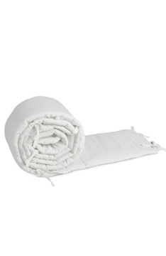 YappyWhite Muslin 360cm bumper