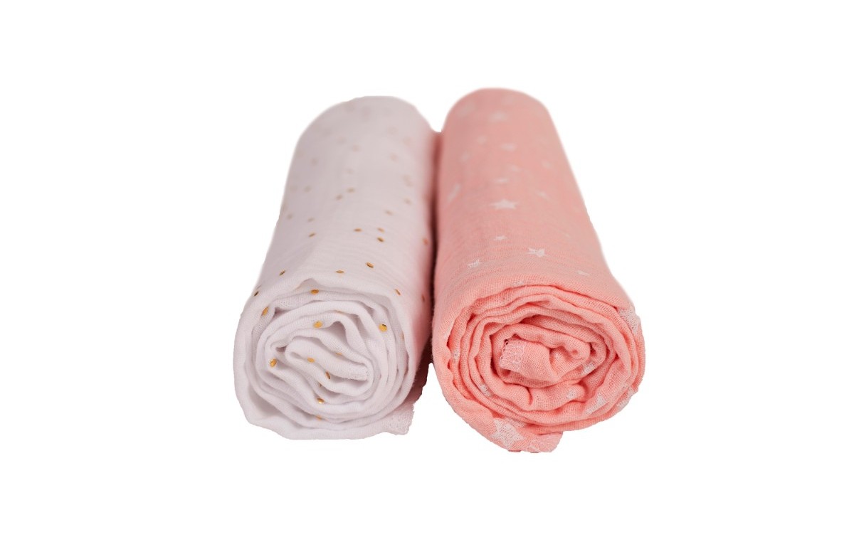  Yappy Blush&Blanc puuvillased rätid