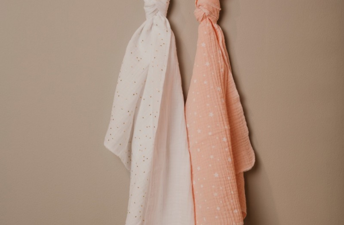  Yappy Blush&Blanc puuvillased rätid