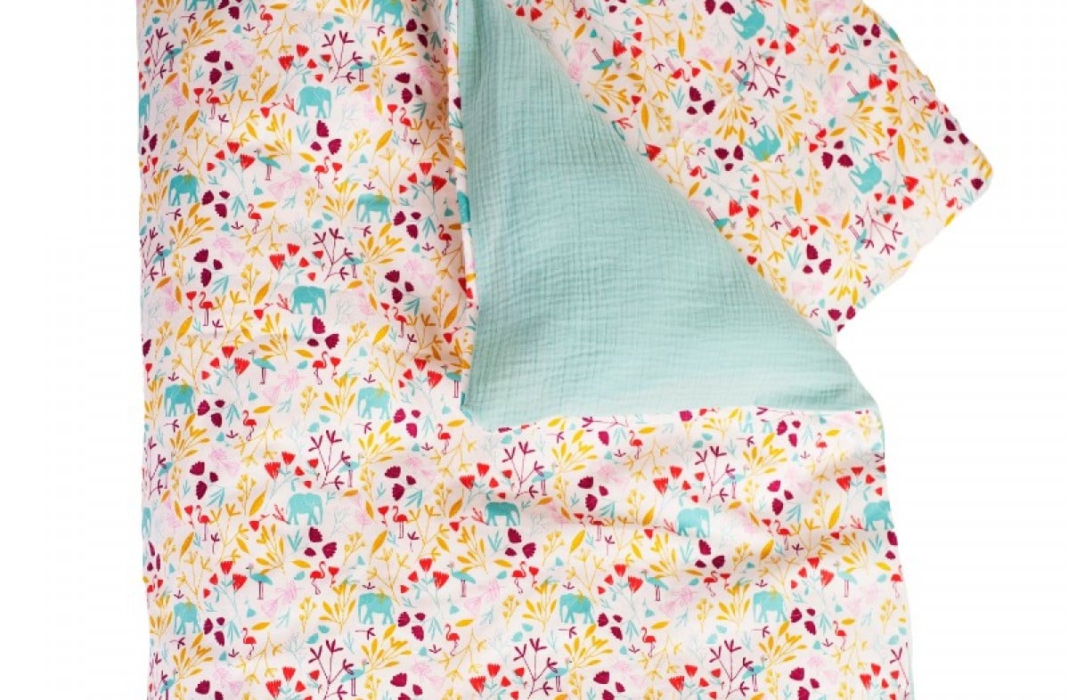  YappyJungle Mint gultas veļa