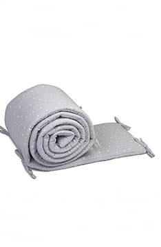 Yappy Star Grey Muslin 360cm apmalīte