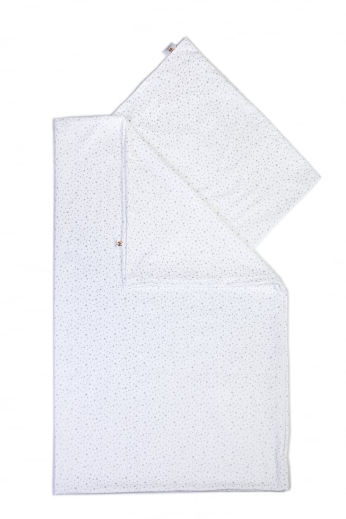  Pościel  YappyStar White 100x130 / 38x55 cm