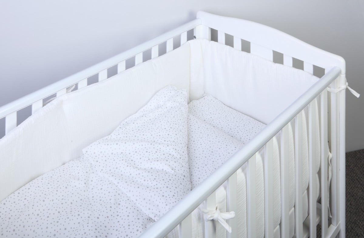  YappyStar White gultas veļa 100x130 / 38x55 cm