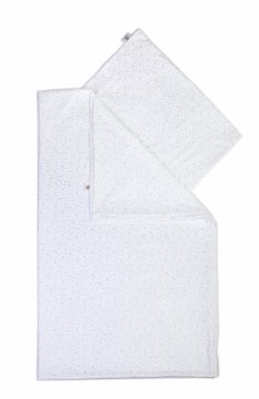 YappyStar White gultas veļa 100x130 / 38x55 cm