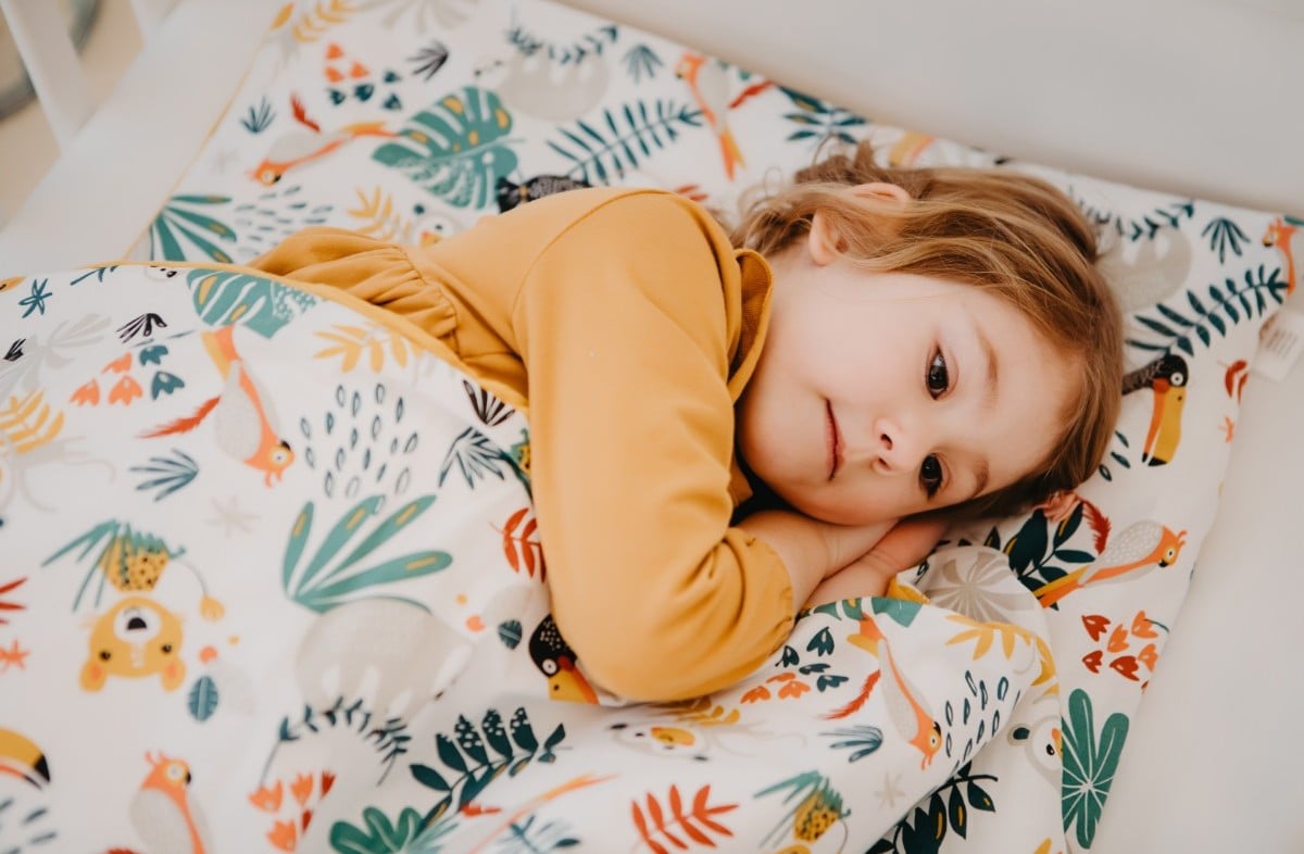  YappyAmazon Mustard gultas veļa 100x130 / 38x55 cm