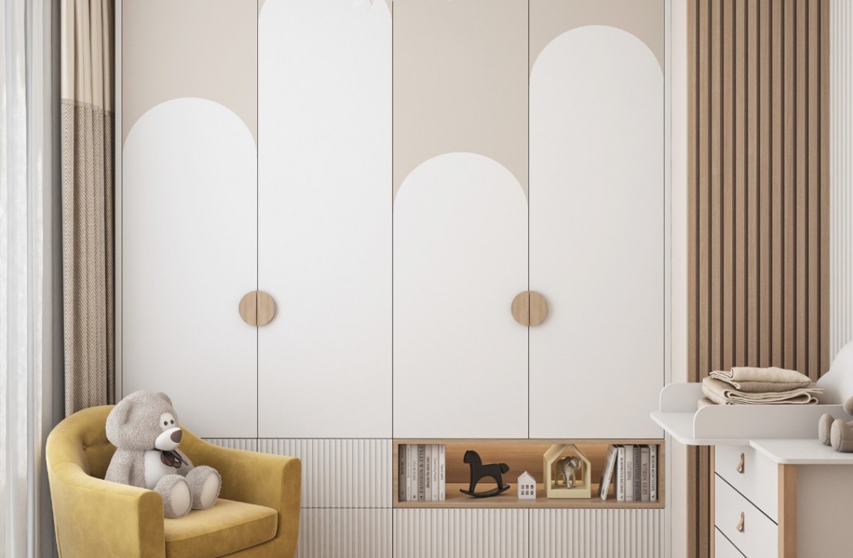  WHITE YappyÉtude bērnu gultiņa un kumode 