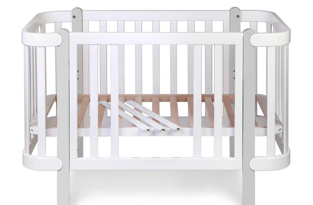  SKY GREY YappyÉtude baby cot dresser and wardrobe