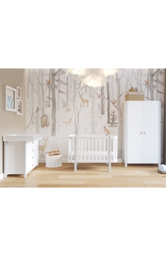 SKY GREY YappyÉtude baby cot dresser and wardrobe