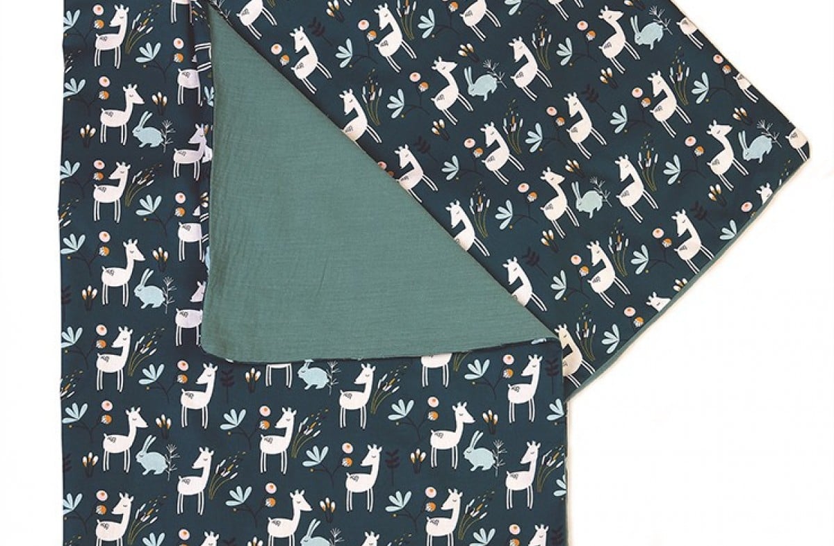  YappyFriends Eucalyptus voodipesu 100x130 / 38x55 cm