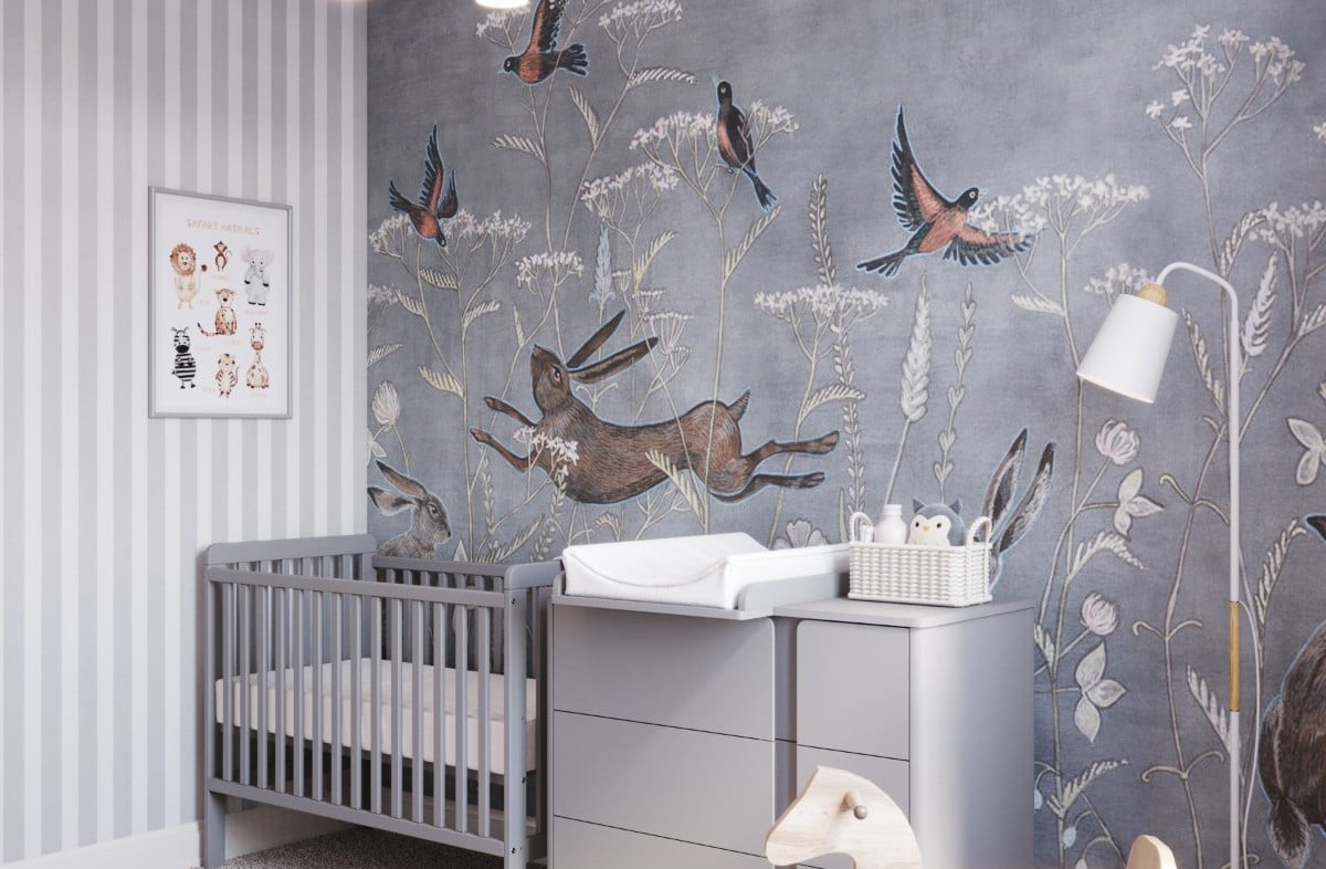  YappyUno кроватка, LIGHT GREY Limited