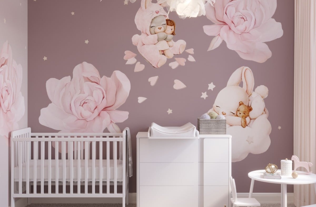  WHITE YappyUno baby cot and YappyClassic dresser