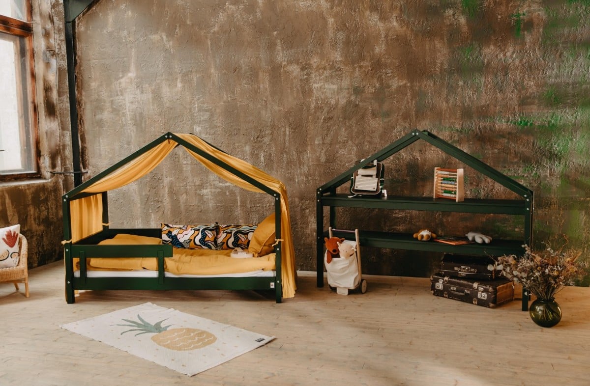  YappyHytte Hausbett, GREEN Limited