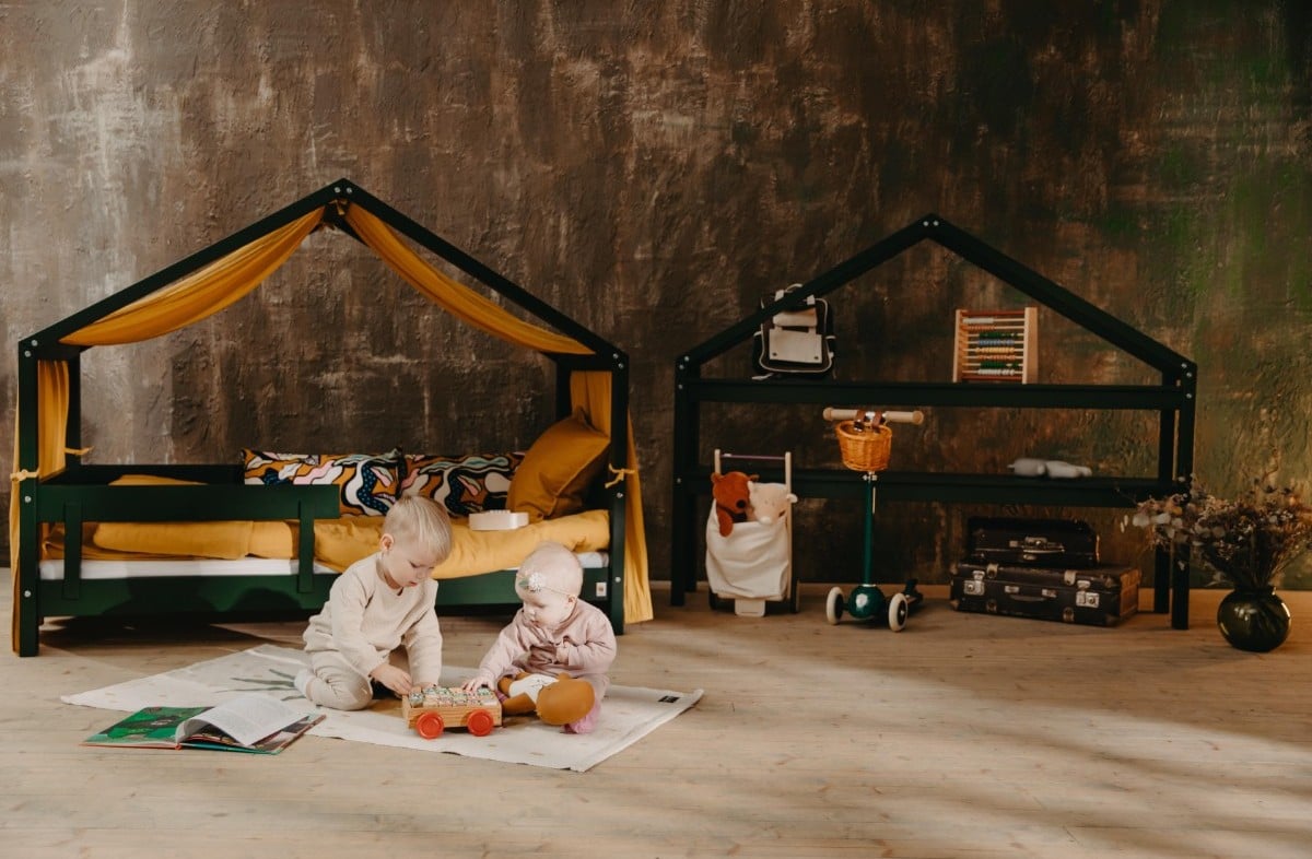  YappyHytte Hausbett, GREEN Limited