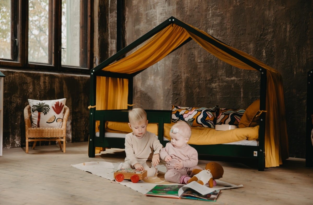  YappyHytte Hausbett, GREEN Limited
