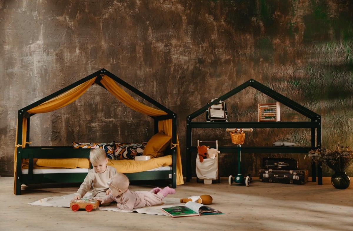  YappyHytte Hausbett, GREEN Limited