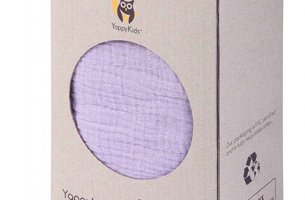  YappyLilac Muslin palags 120*60