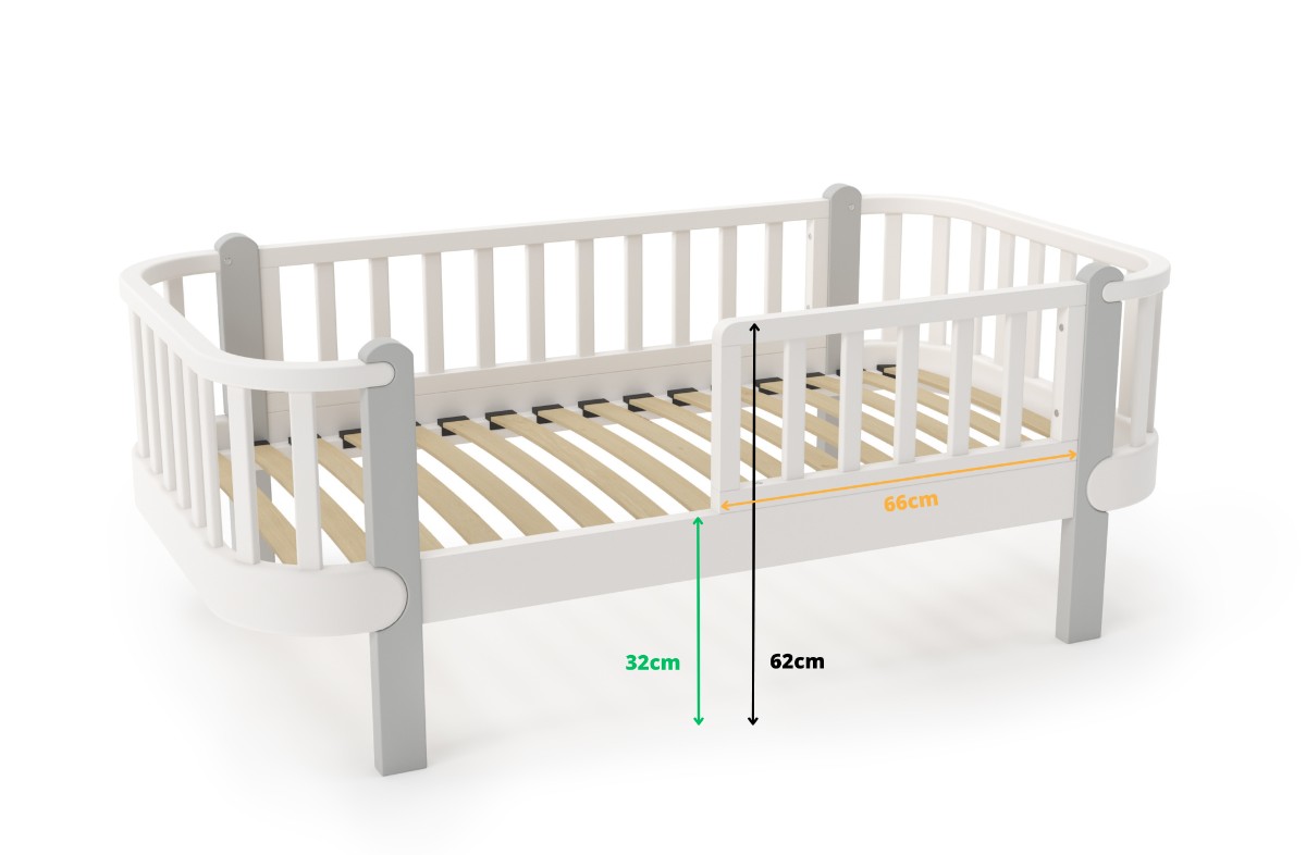  YappyÉtude Подростковая кровать, SKY GREY 