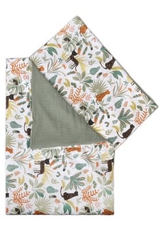 YappyTropical Hakki voodipesu 100x130 / 38x55 cm
