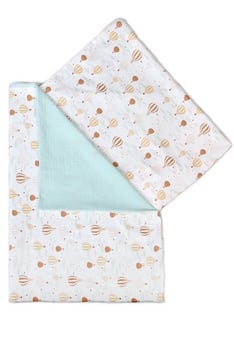 YappyAir Balloon Mint patalynė 100x130 / 38x55 cm