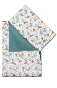  YappySavannah Eucalyptus gultas veļa 100x130 / 38x55 cm
