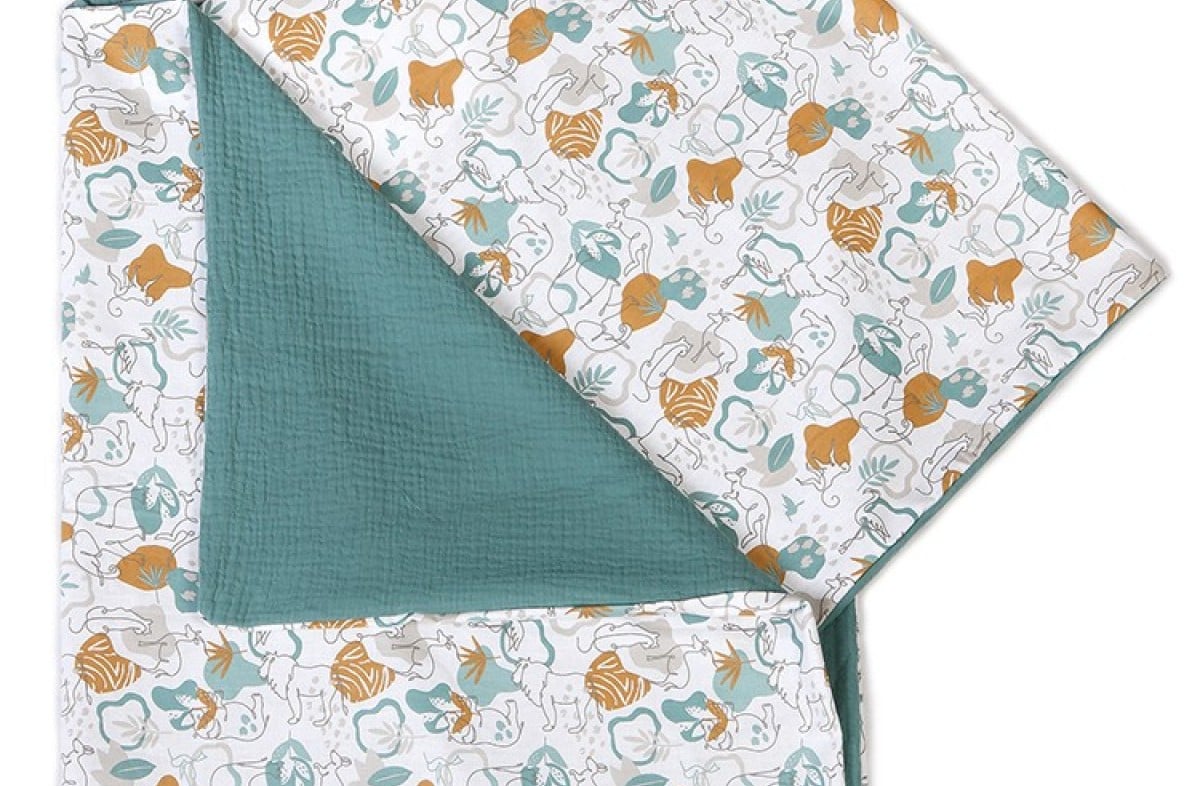  YappySavannah Eucalyptus gultas veļa 100x130 / 38x55 cm