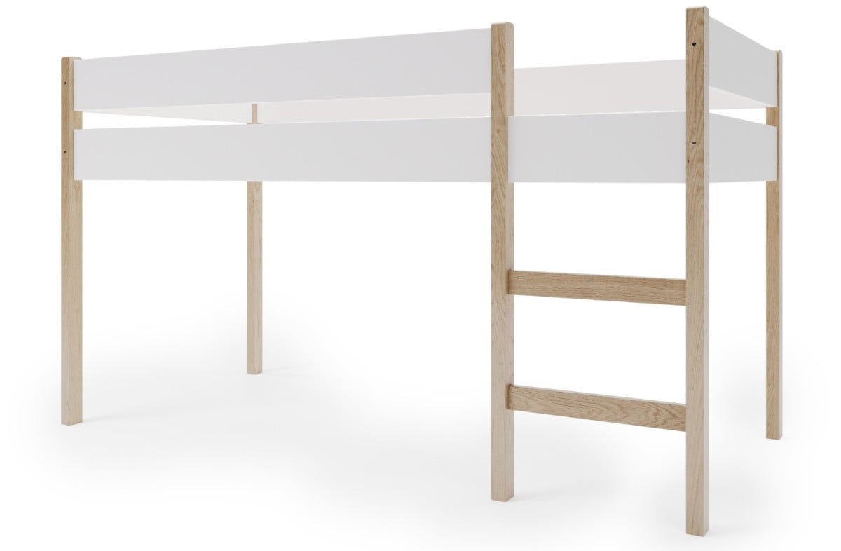  YappyGrott half-high bed, WHITE