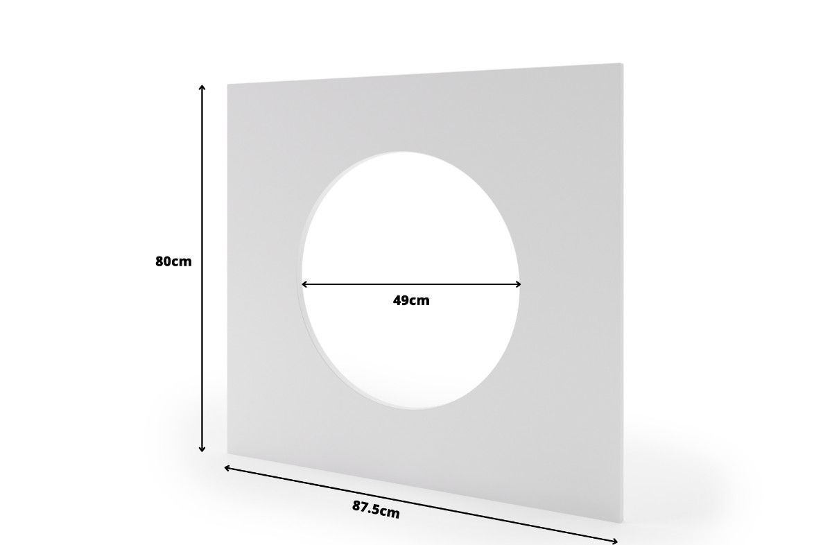  YappyGrott gultas panelis, WHITE