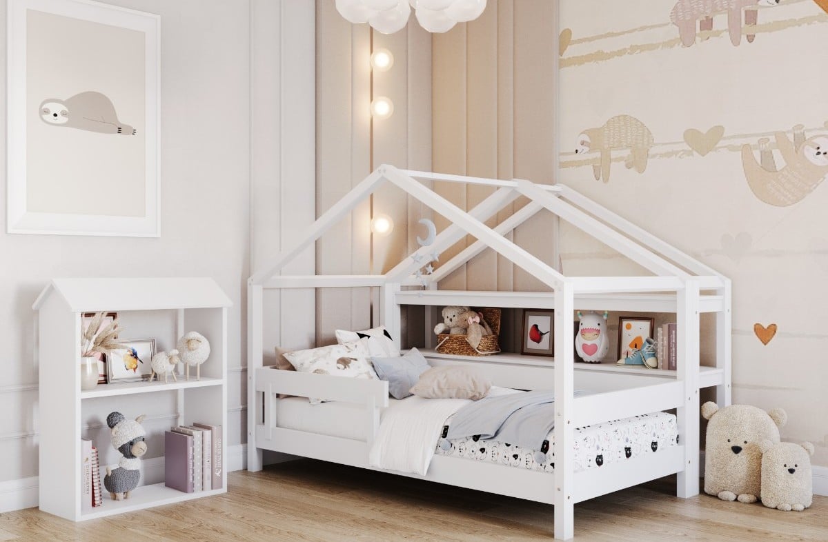  YappyHytte Regal, WHITE