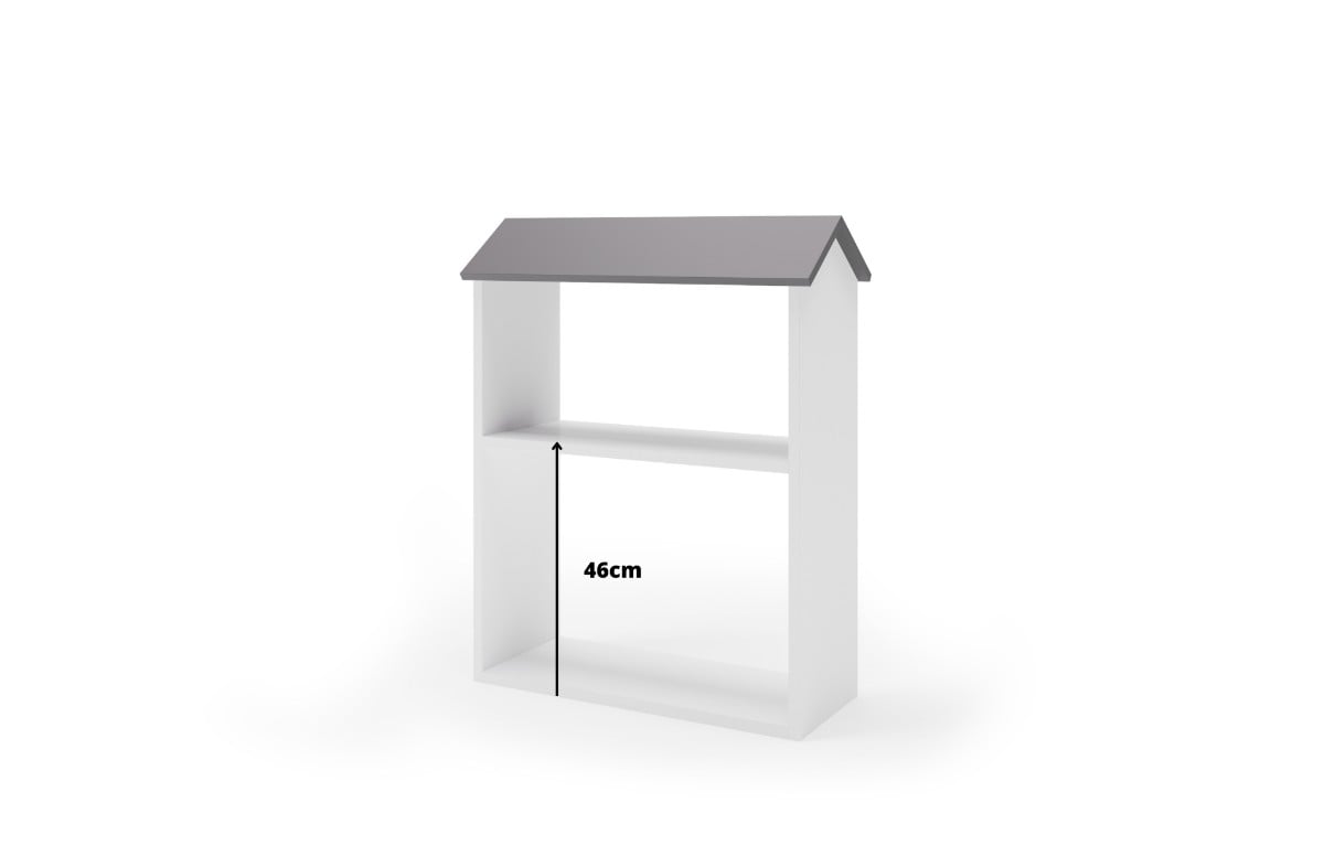  YappyHus shelf, ANTHRACITE