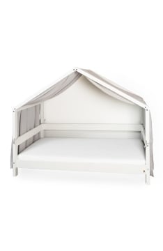 YappyMuslin Silver kardinad