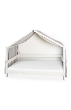 YappyMuslin Silver užuolaidos