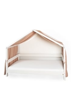 YappyMuslin Cocoa kardinad