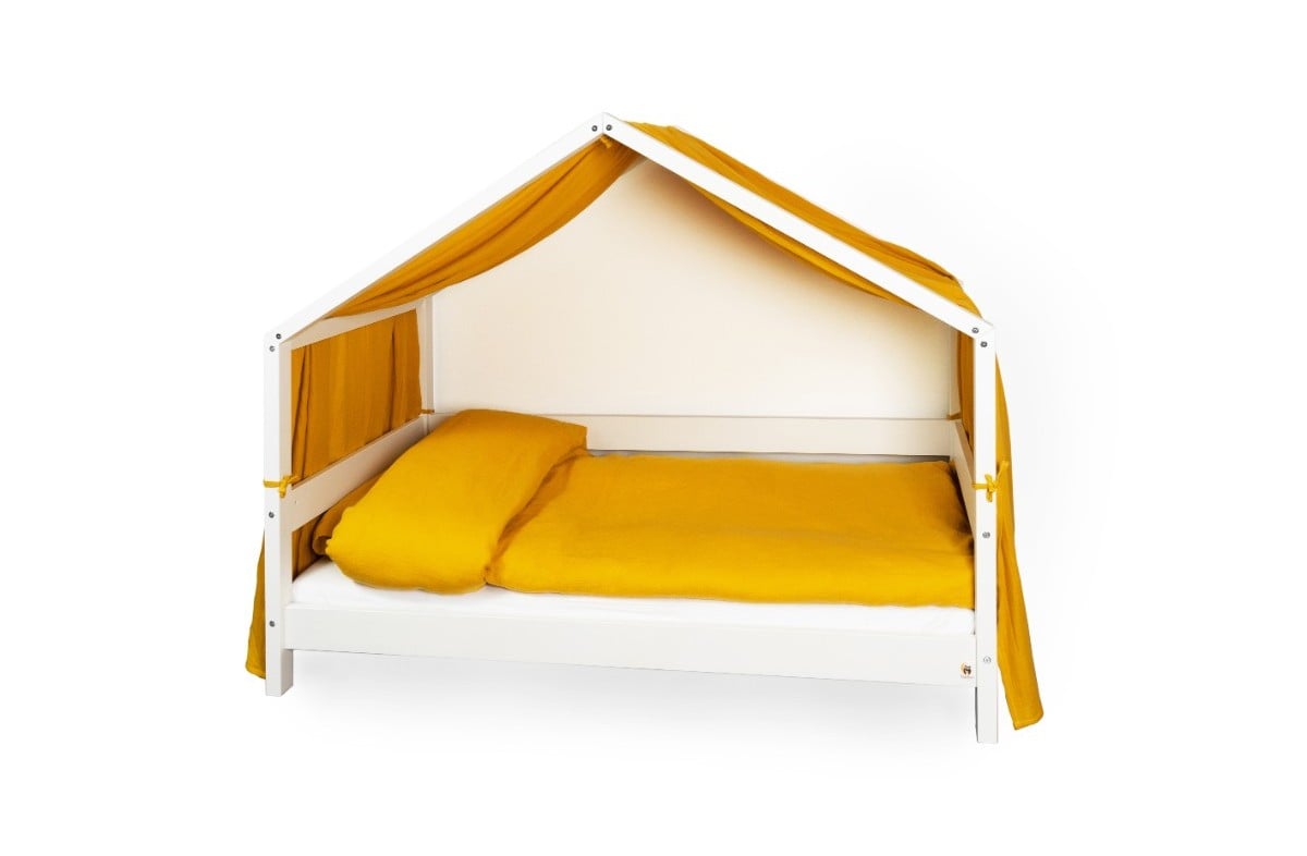  YappyMuslin Mustard kardinad