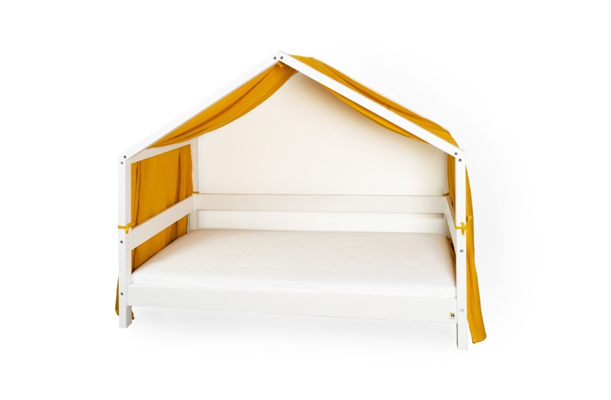  YappyMuslin Mustard kardinad